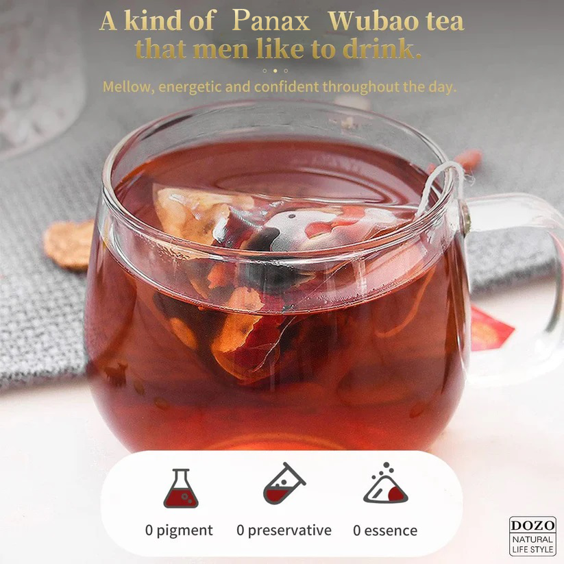 đLAST DAY UP TO 70% off!-Ancient Warriorâs Brew â Ginseng Mulberry Herbal Tea for Strength & Focus