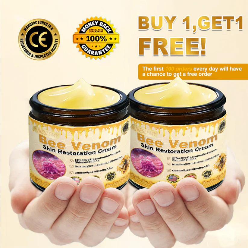 ✨✨✨FDA Approved: NESLEMY® Bee venom Pro Comprehensive Cream — 🔥Limited Time 80% OFF🔥